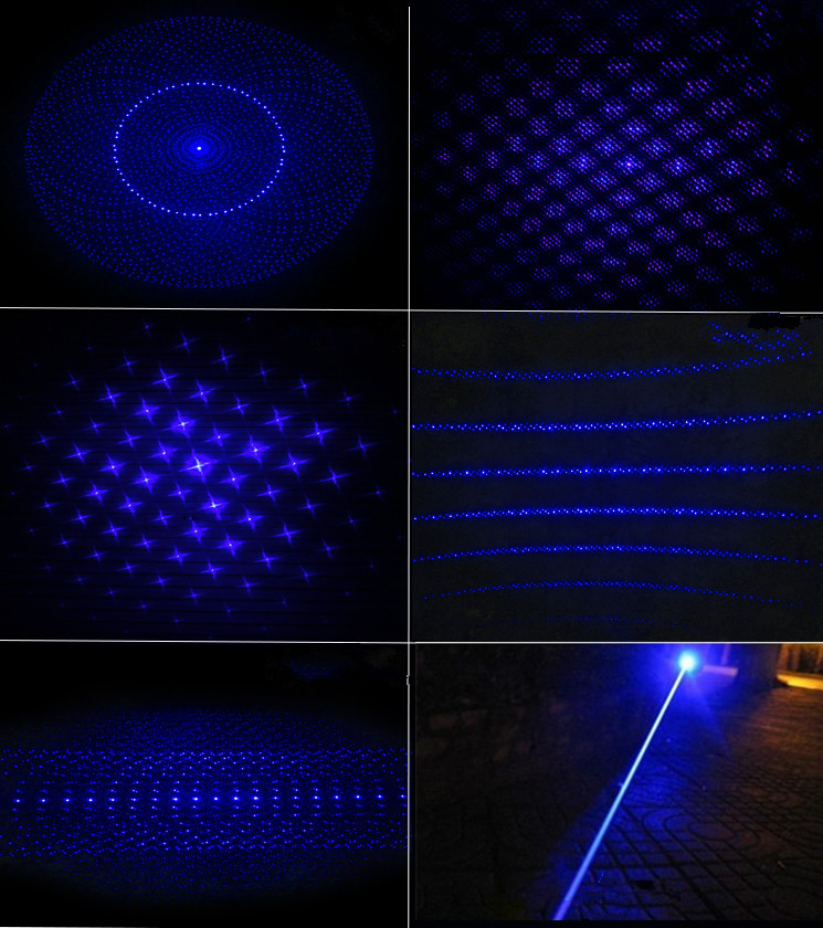 5in1 blue laser beam